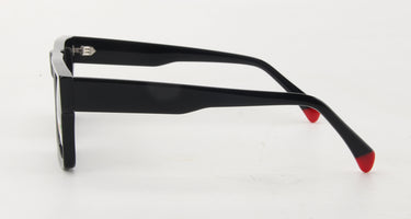 Men Urban Sunglasses: Kamp - Black - SpecSMART Eye Clinic (Side View)